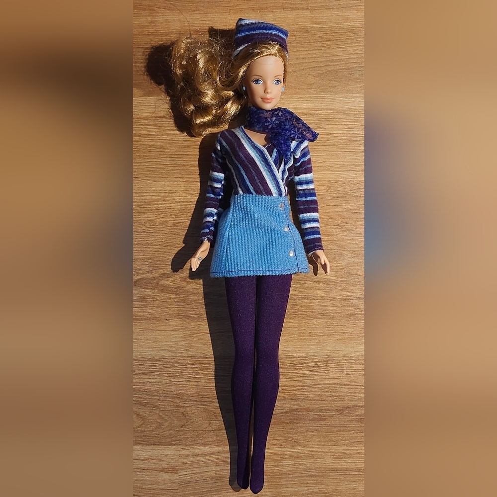 Corduroy Cool Barbie Doll - Strawberry Blonde - Mattel - 1999